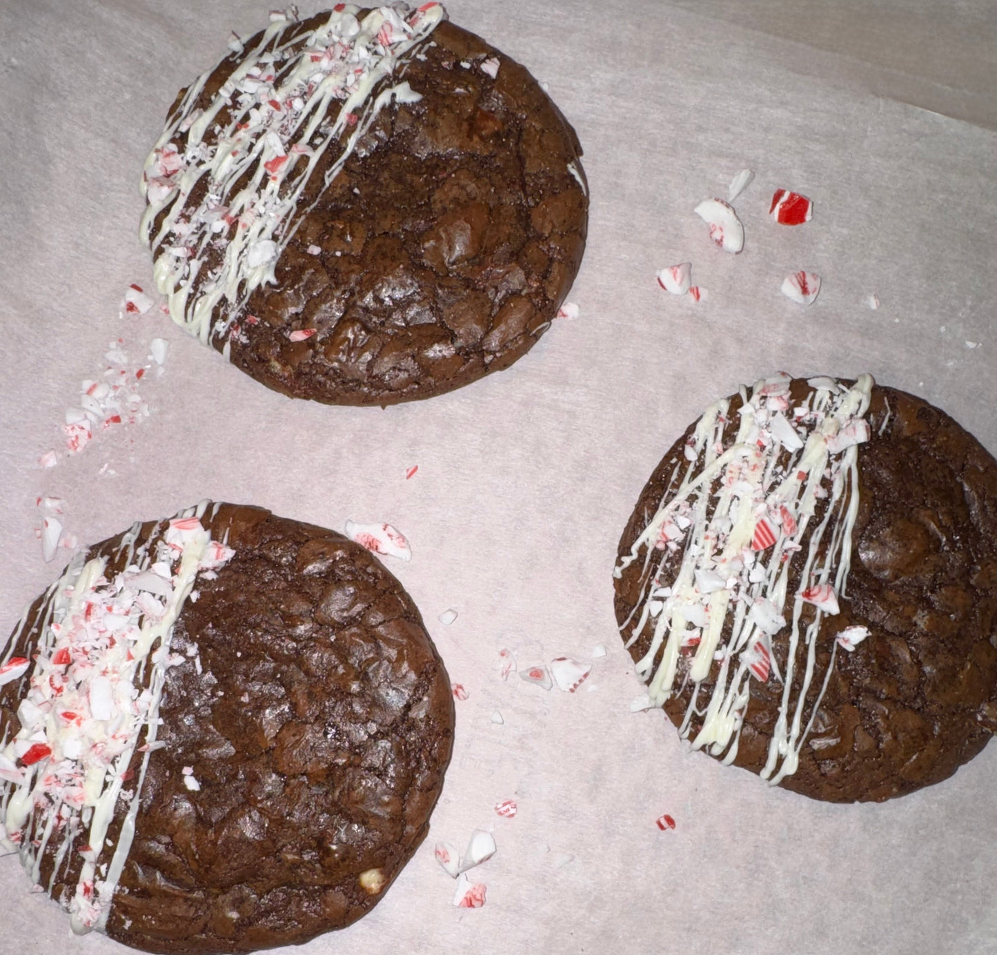 Peppermint Brownie Cookie