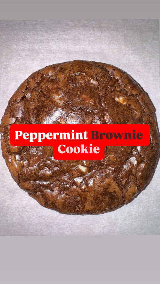 Peppermint Brownie Cookie